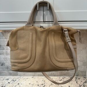 See By Chloe EUC Beige Satchel Bag w/COA